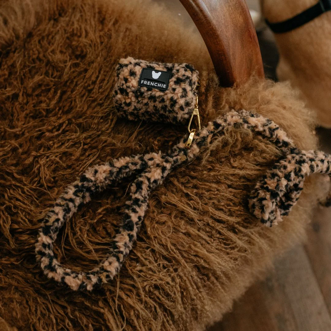 Frenchie Comfort Leash - Teddy Leopard - Image 4