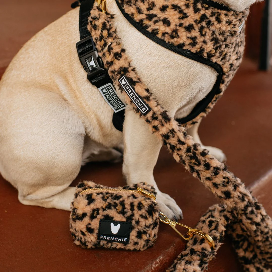Frenchie Comfort Leash - Teddy Leopard - Image 6