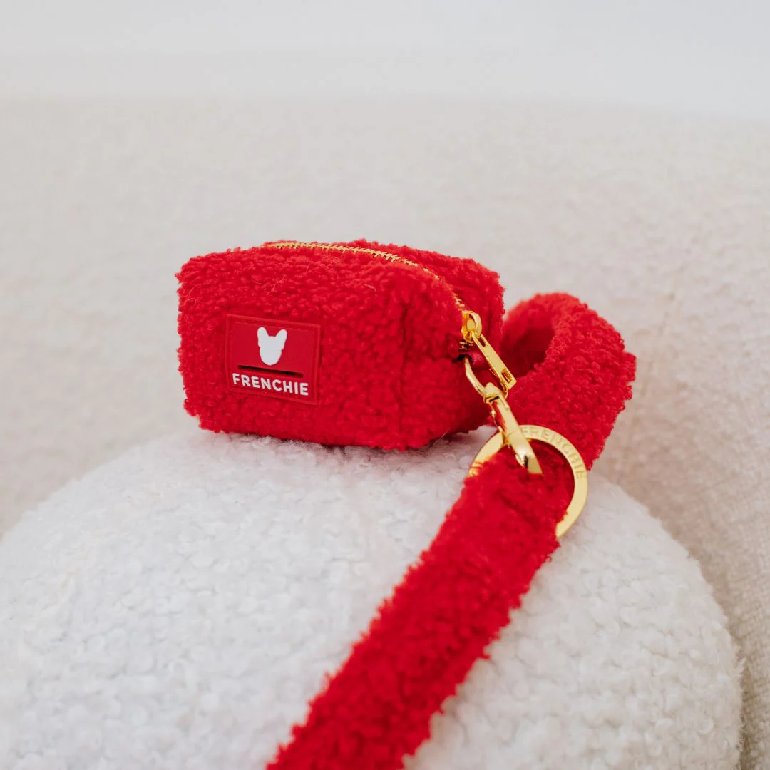 Frenchie Comfort Leash - Teddy Red - Image 4