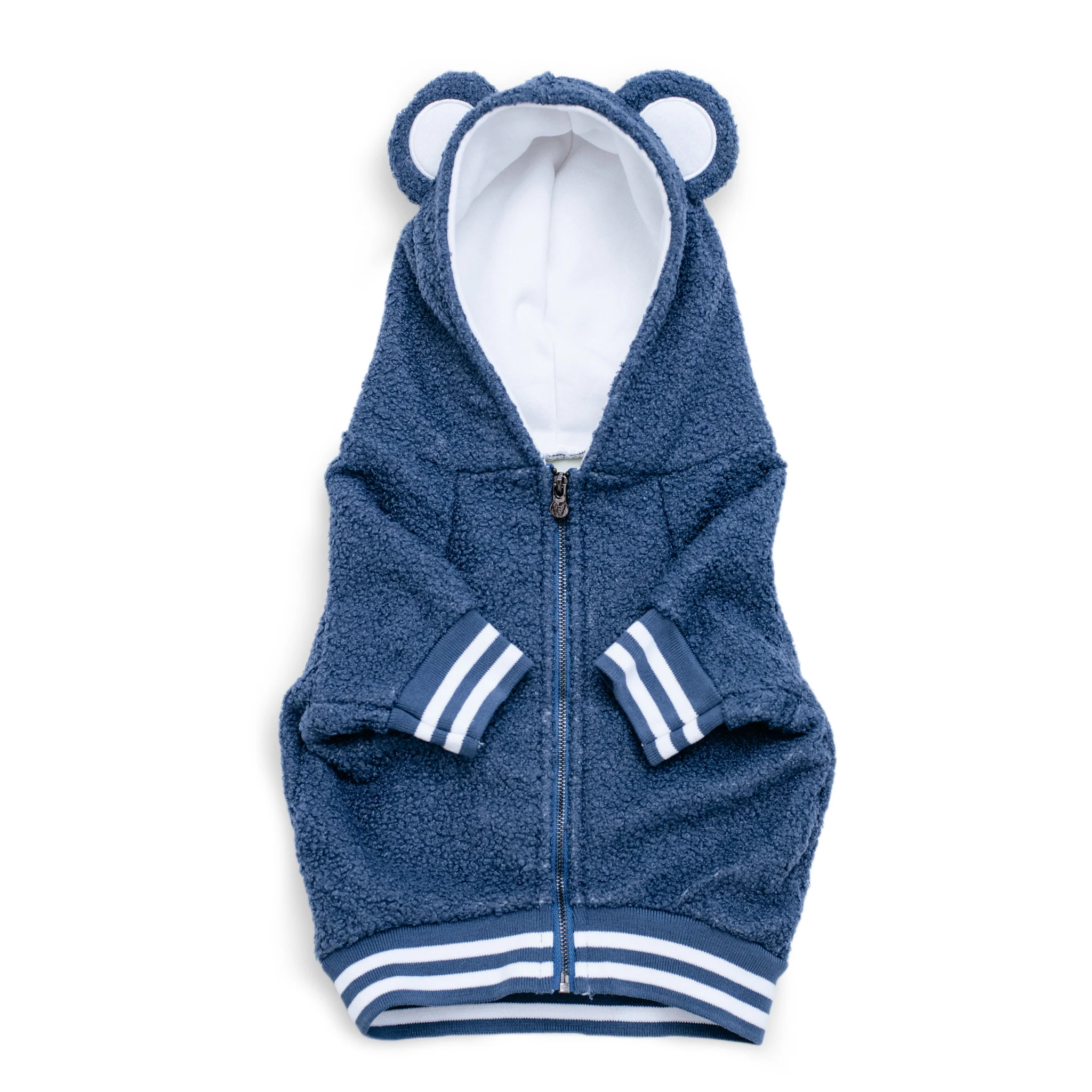 Frenchie Dog Hoodie - Blue Teddy - Image 10