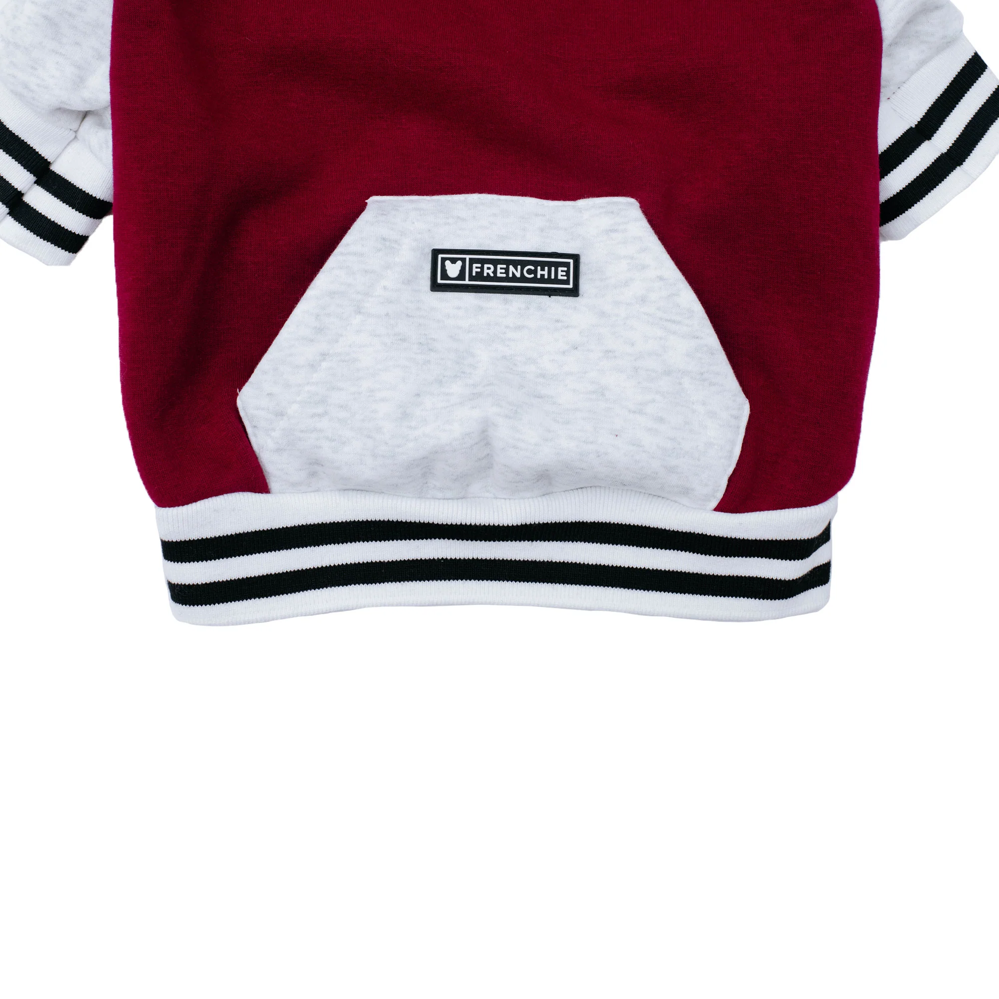 Frenchie Dog Hoodie - Ruby Varsity - Image 10