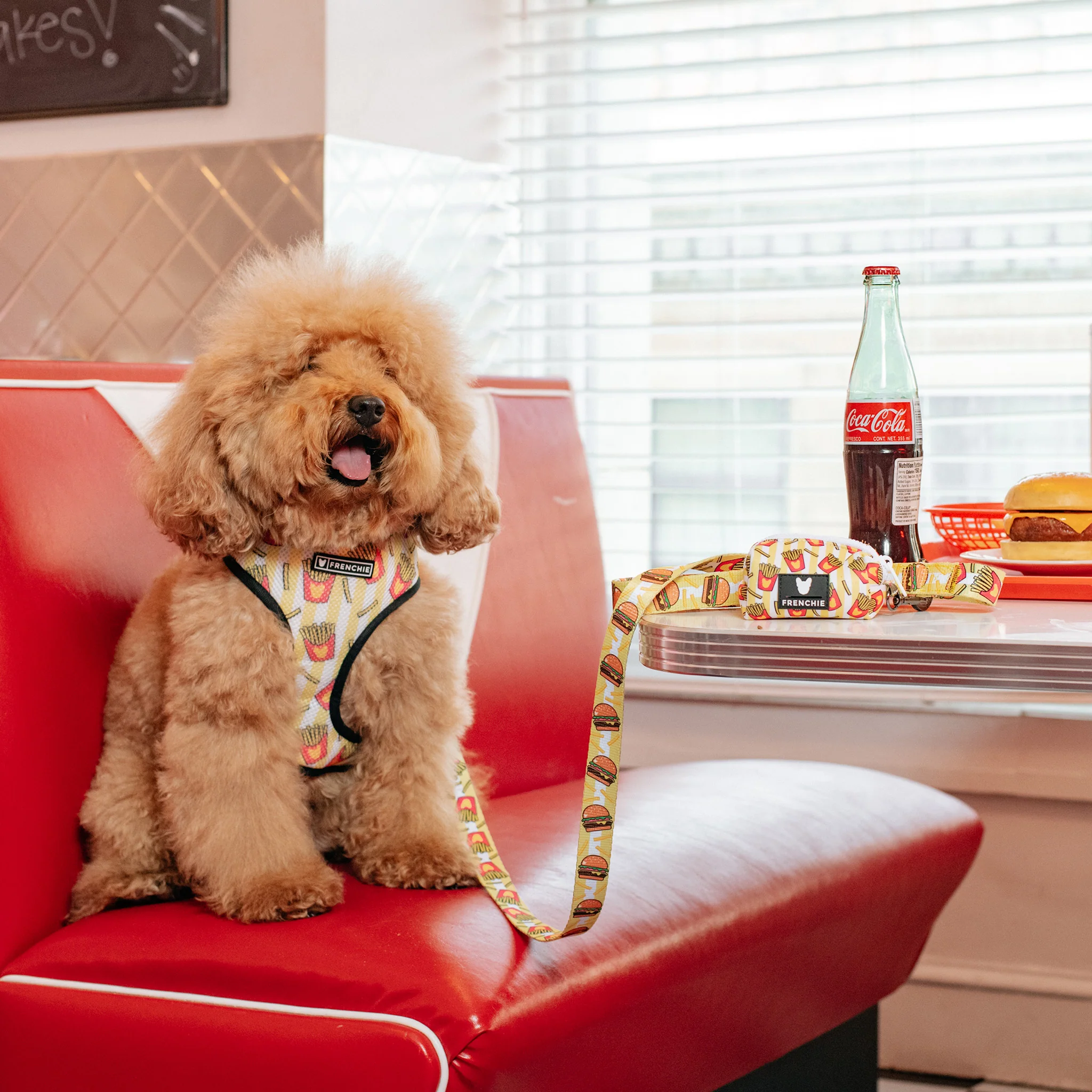 Frenchie Duo Reversible Harness - Burger N Fries - Image 4