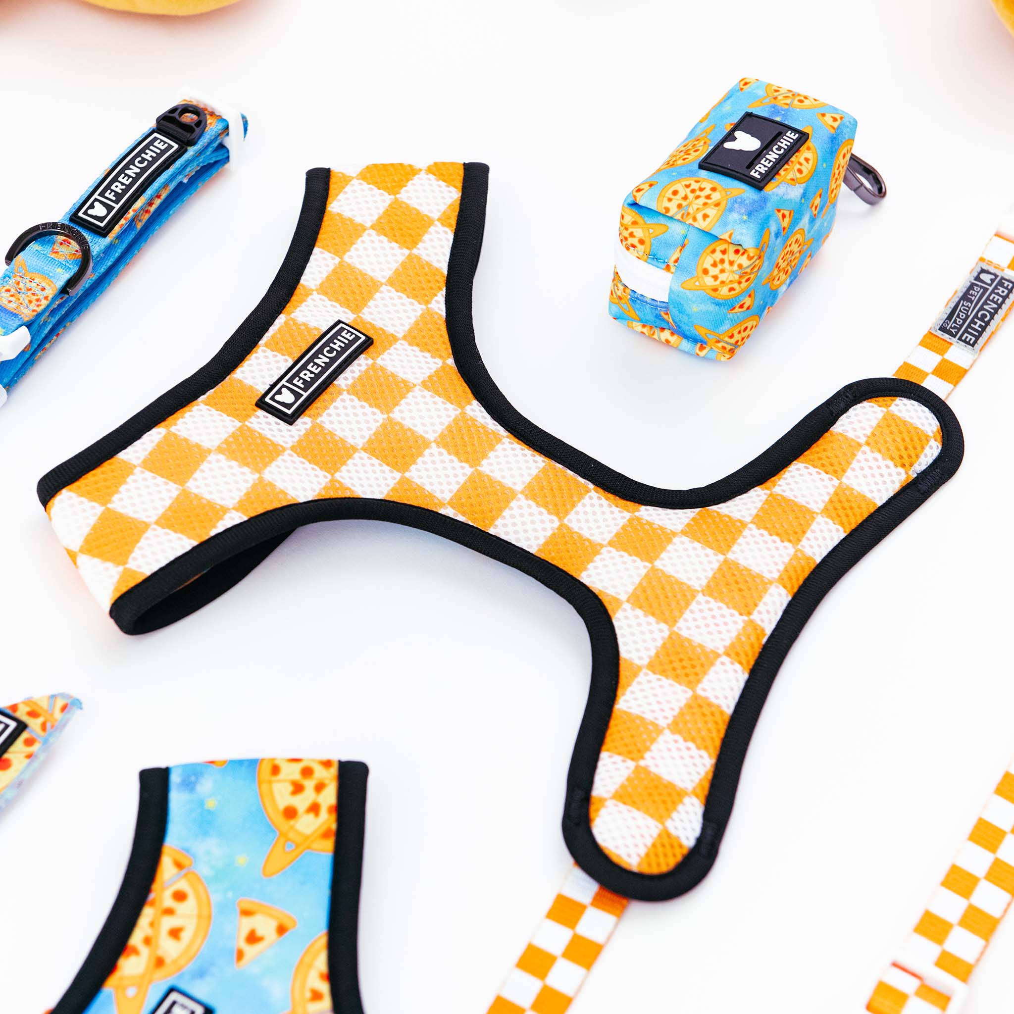 Frenchie Duo Reversible Harness - Galaxy Pizza - Image 13