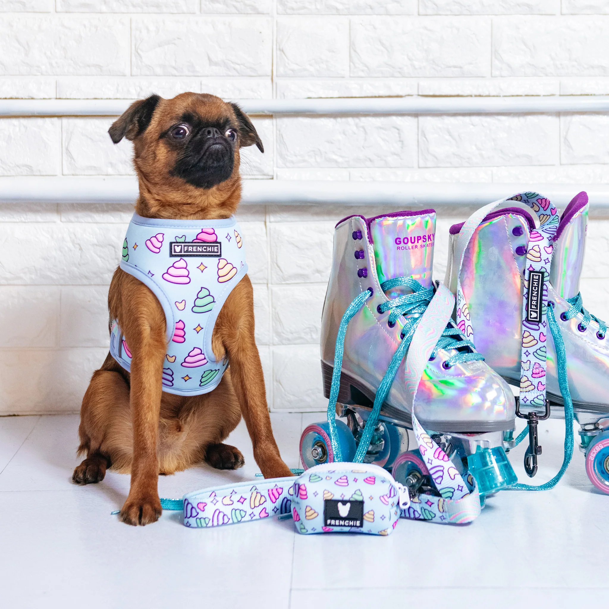 Frenchie Duo Reversible Harness - Ohh Sh*t - Image 10