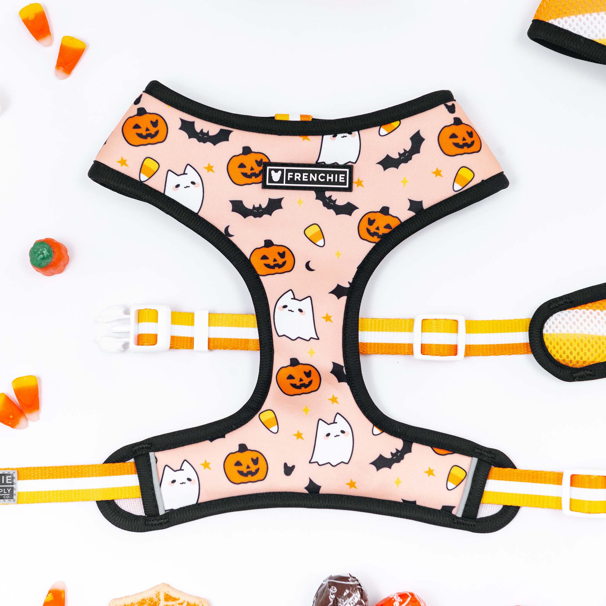 Frenchie Duo Reversible Harness - Spooky - Image 4