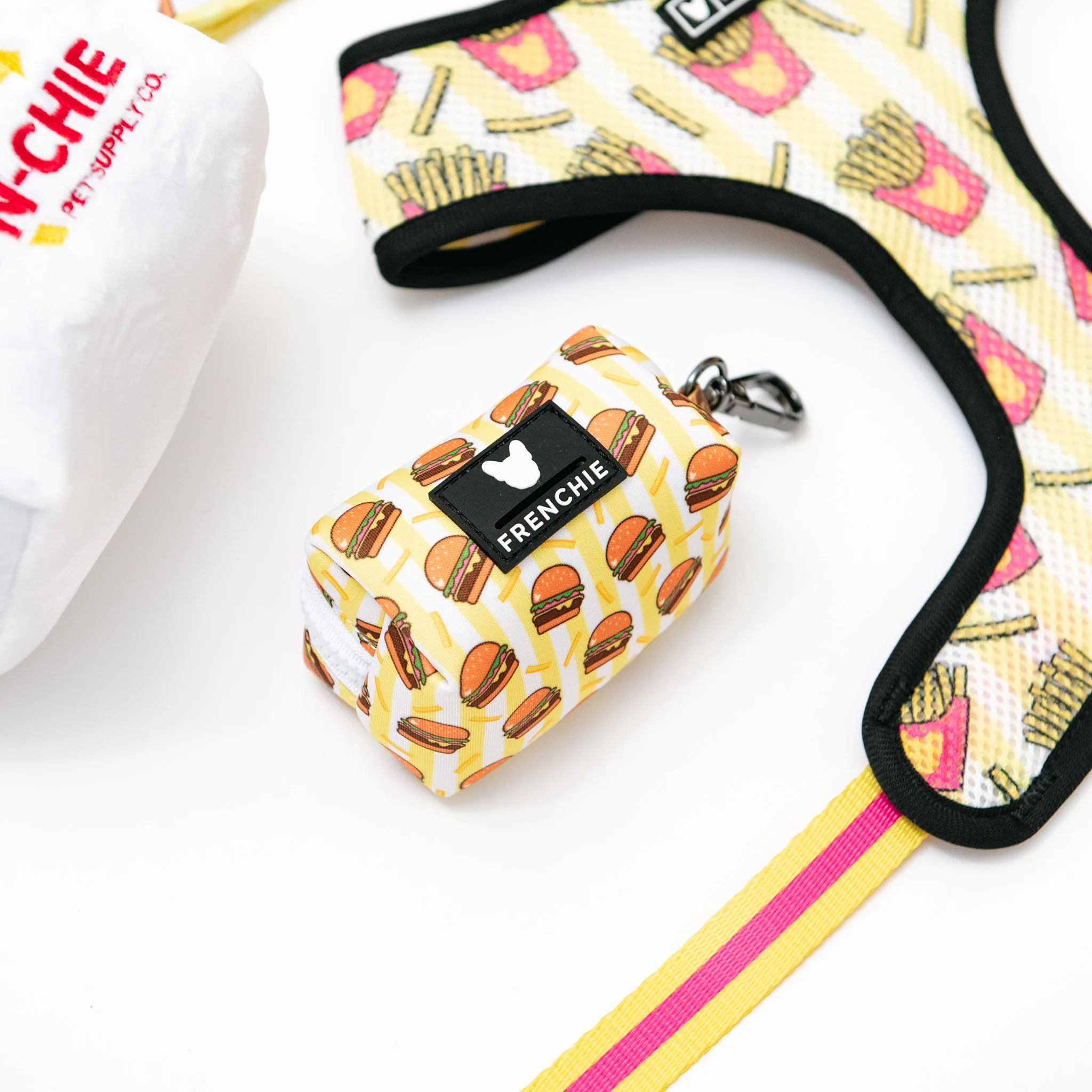 Frenchie Poo Bag Holder - Burger - Image 2