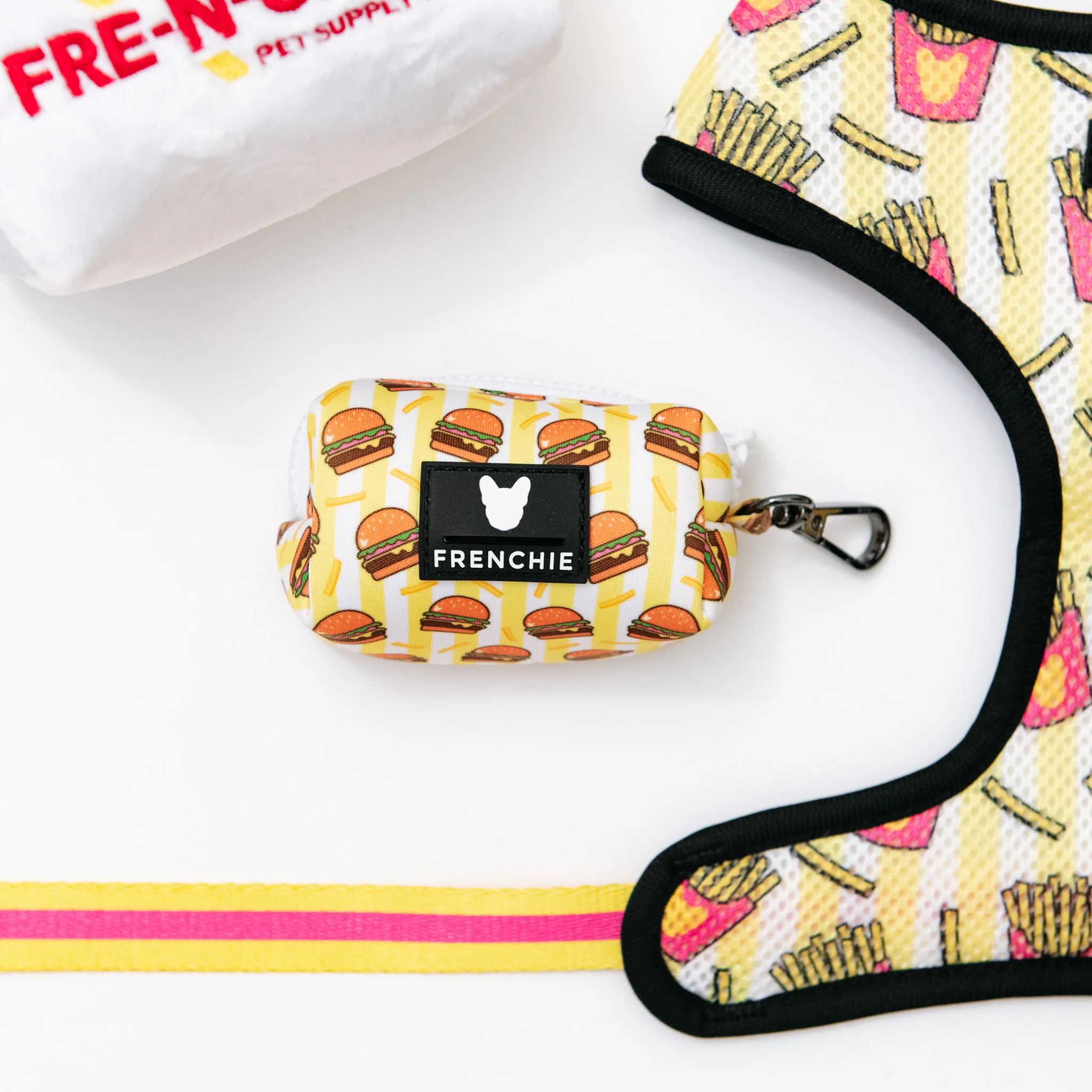 Frenchie Poo Bag Holder - Burger - Image 3