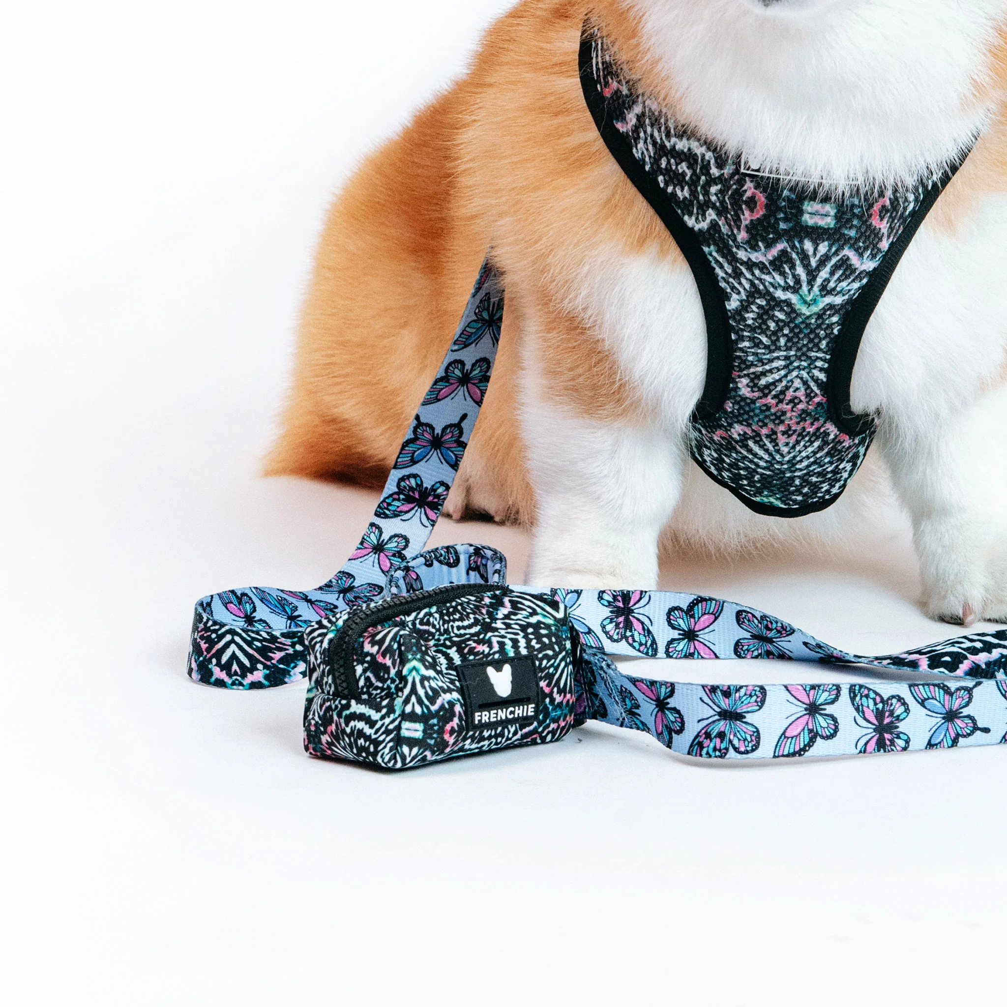 Frenchie Poo Bag Holder - Kaleidoscope - Image 3