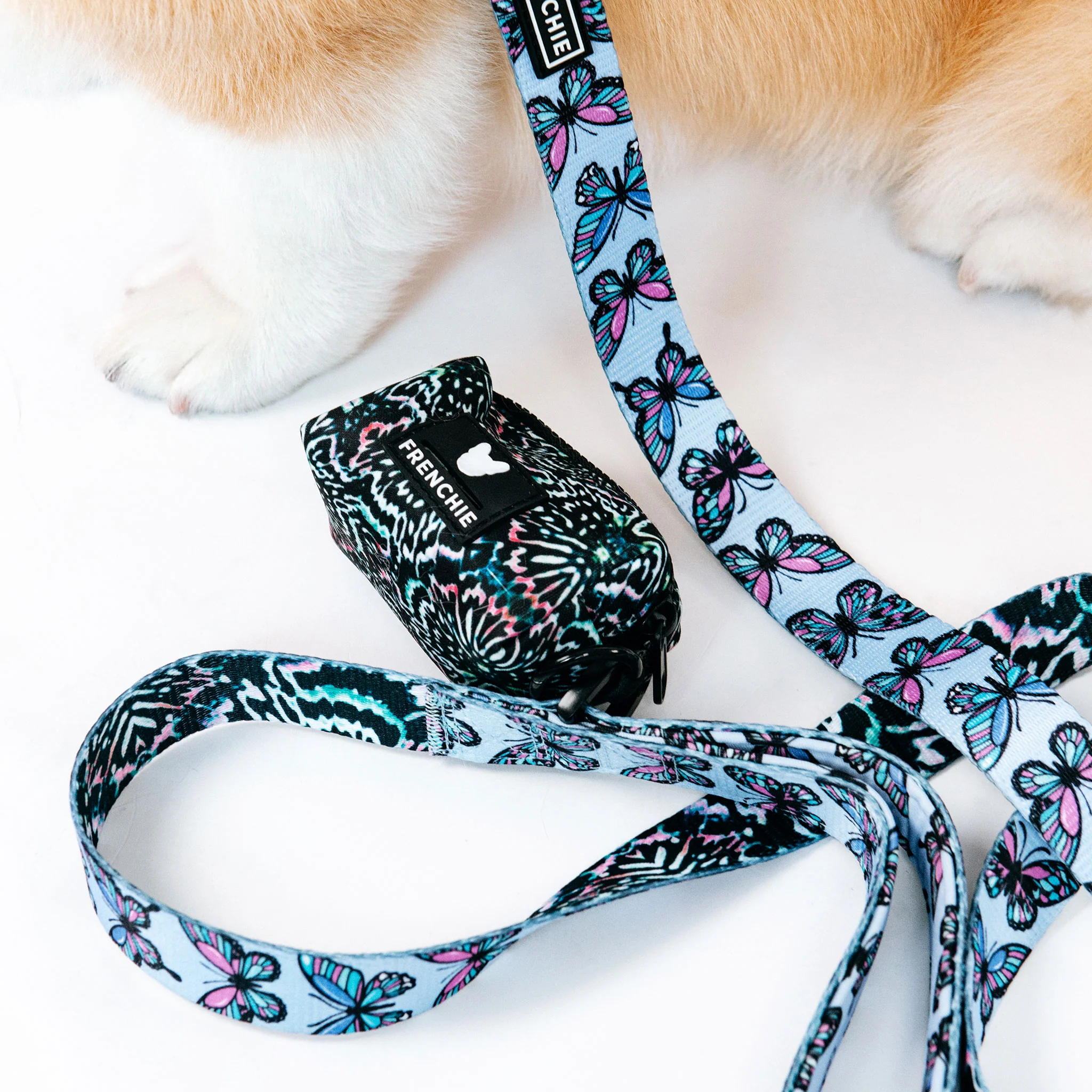 Frenchie Poo Bag Holder - Kaleidoscope - Image 4