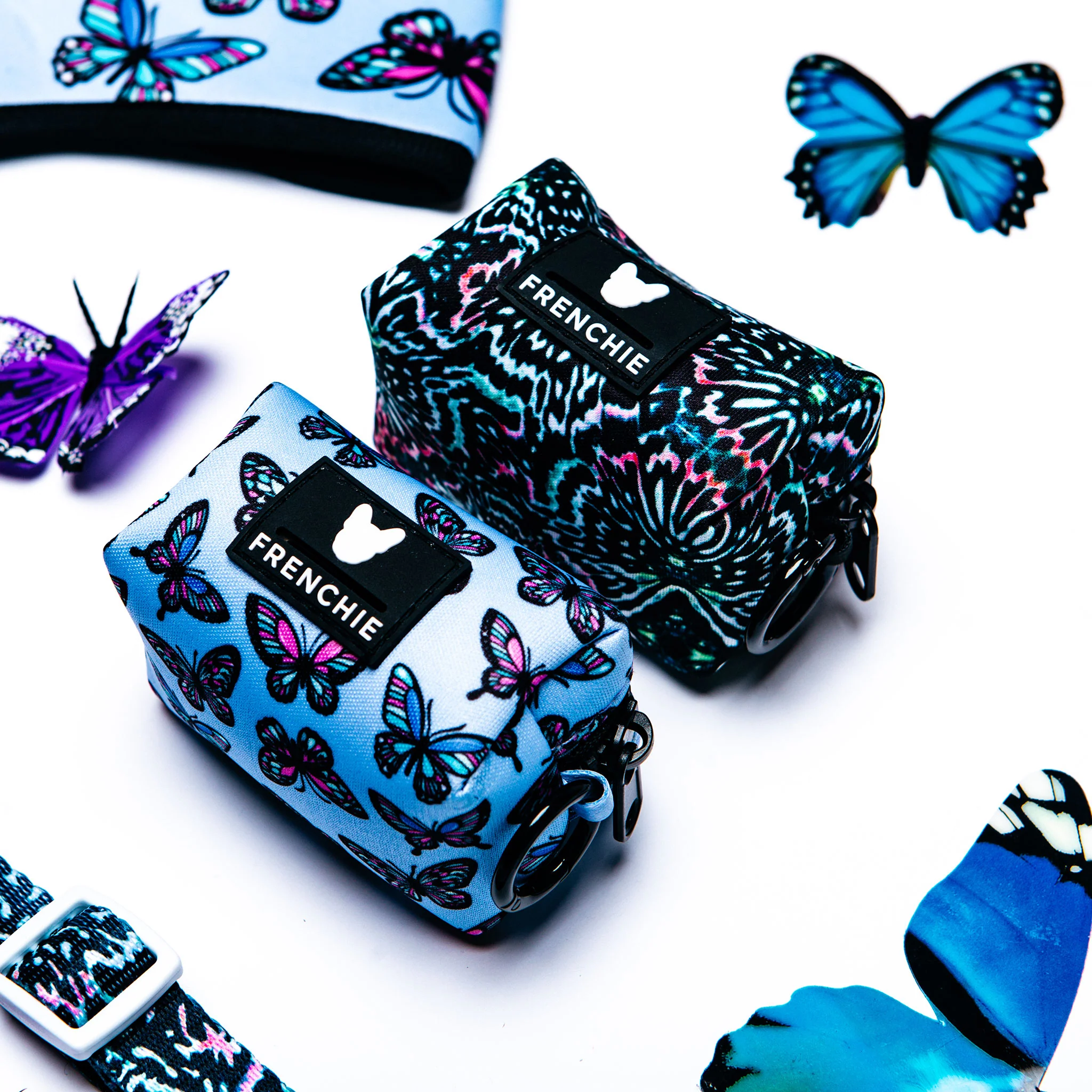 Frenchie Poo Bag Holder - Kaleidoscope - Image 6