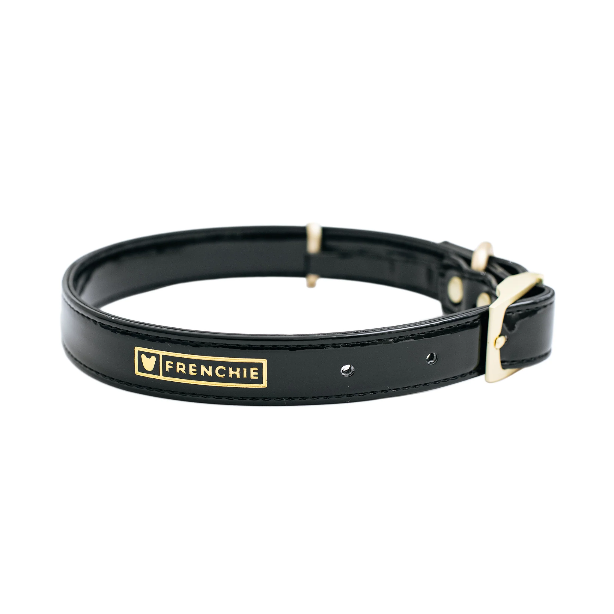 Frenchie Vegan Leather Collar, Leash, & Bow Tie Set - Image 10