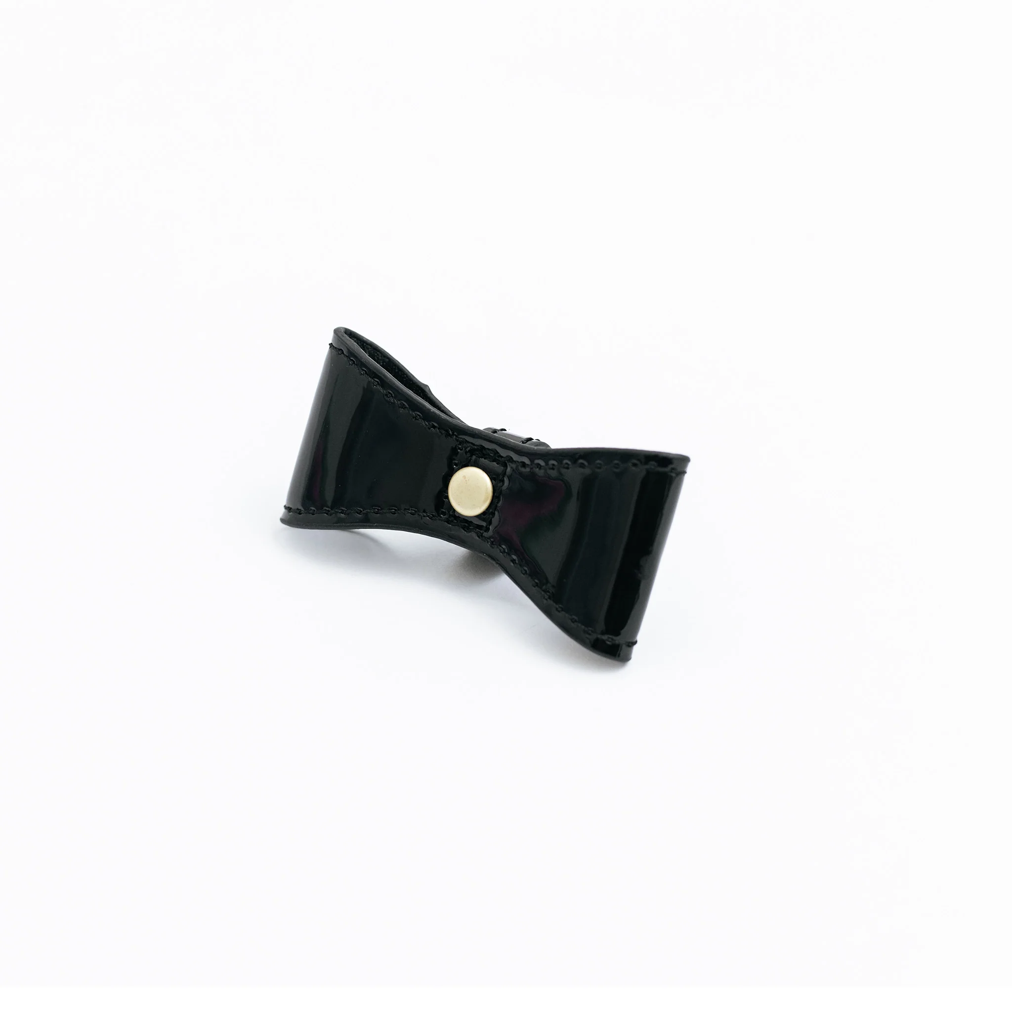 Frenchie Vegan Leather Collar, Leash, & Bow Tie Set - Image 11